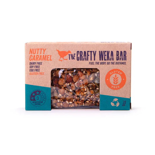 Crafty Weka - Nutty Caramel - Bar (70g)