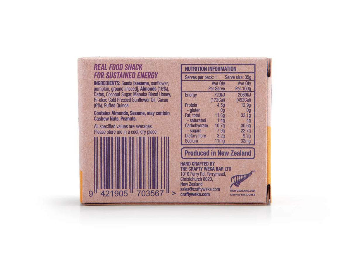Crafty Weka - Almond Cacao - Bite (35g)