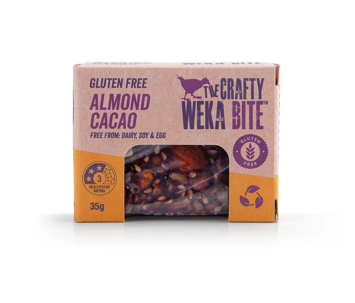 Crafty Weka - Almond Cacao - Bite (35g)
