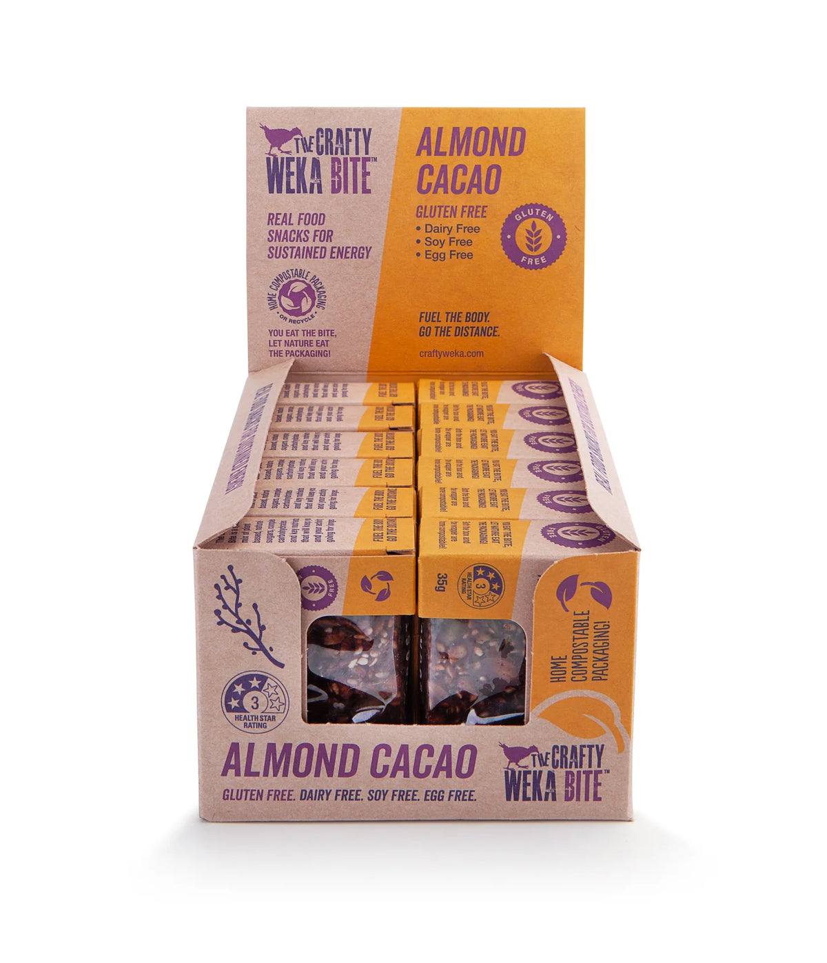 Crafty Weka - Almond Cacao - Bite (35g)