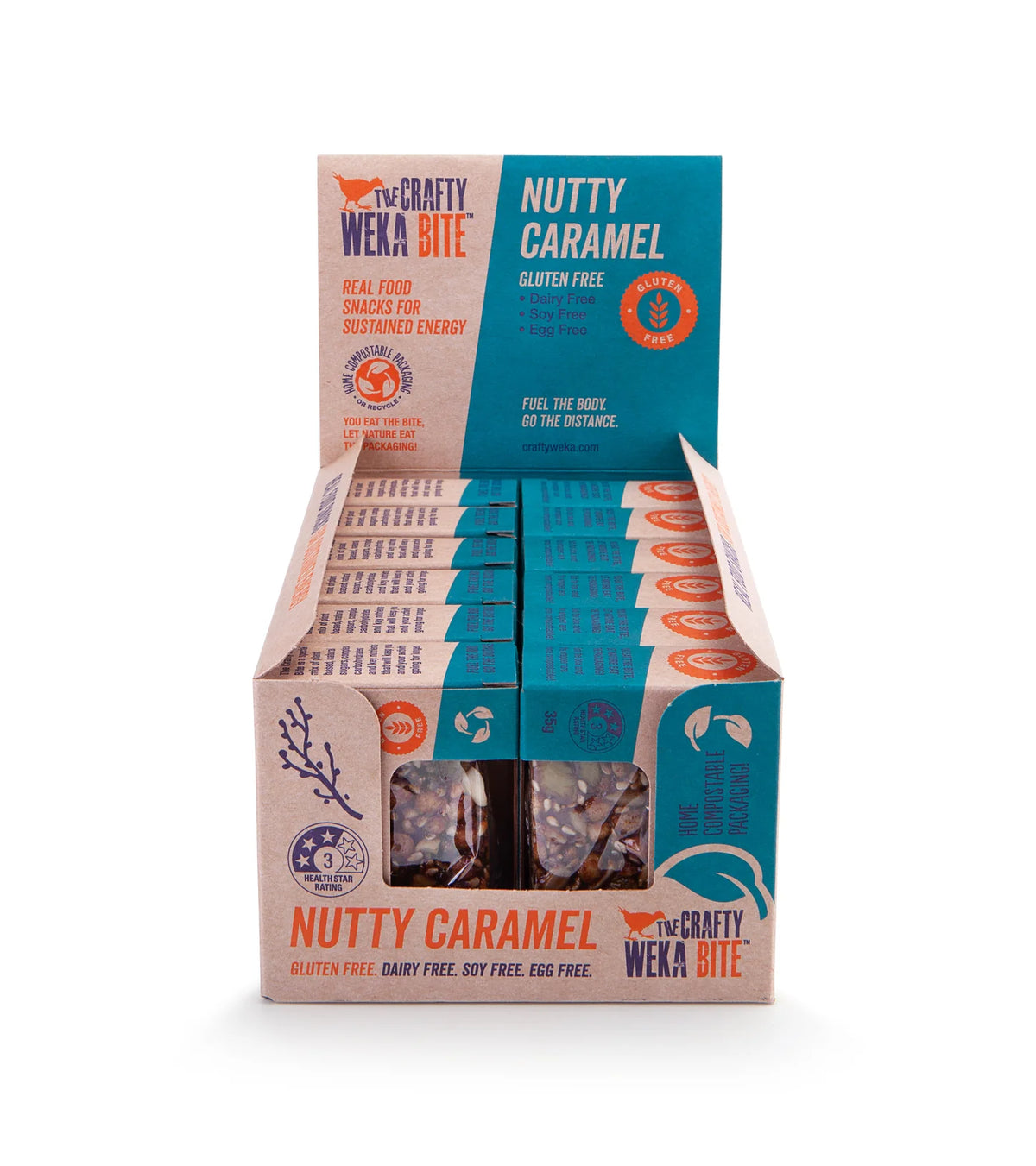 Crafty Weka - Nutty Caramel - Bite (35g)