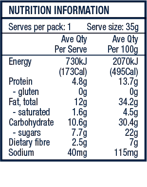 Crafty Weka - Nutty Caramel - Bite (35g)