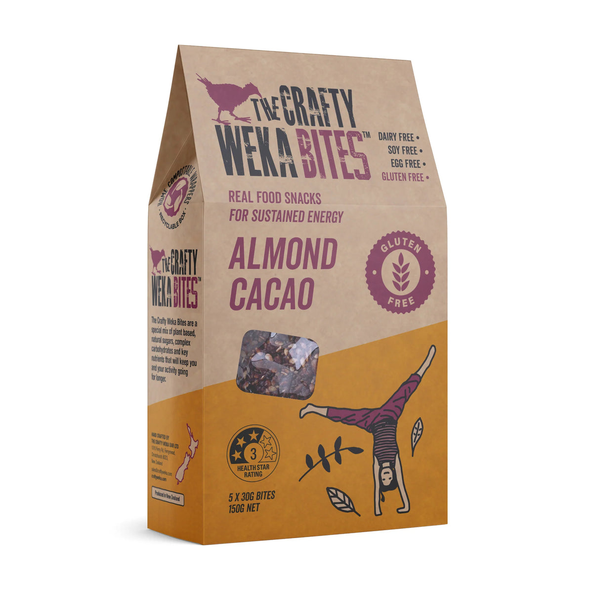 Crafty Weka - Almond Cacao - Bites (150g)