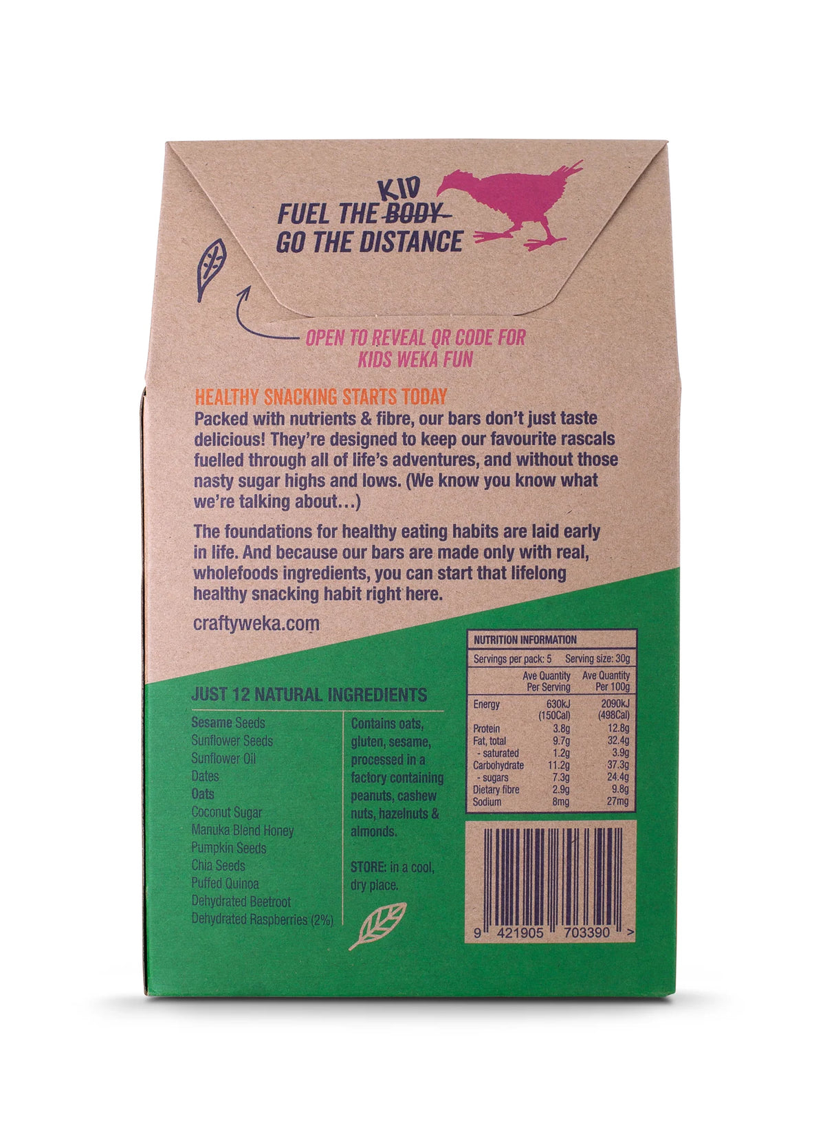 Crafty Weka - Kids - Berrylicious (150g)