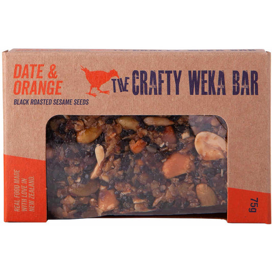 Crafty Weka - Date & Orange - Bar (75g)