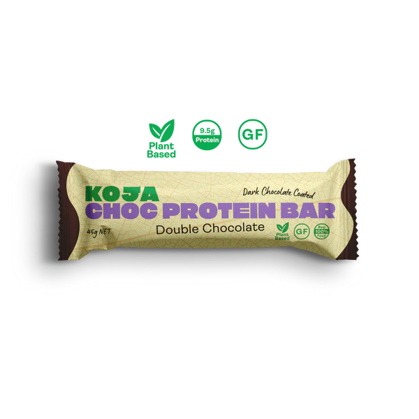KOJA - Choc Protein Bar - Double Chocolate (45g)