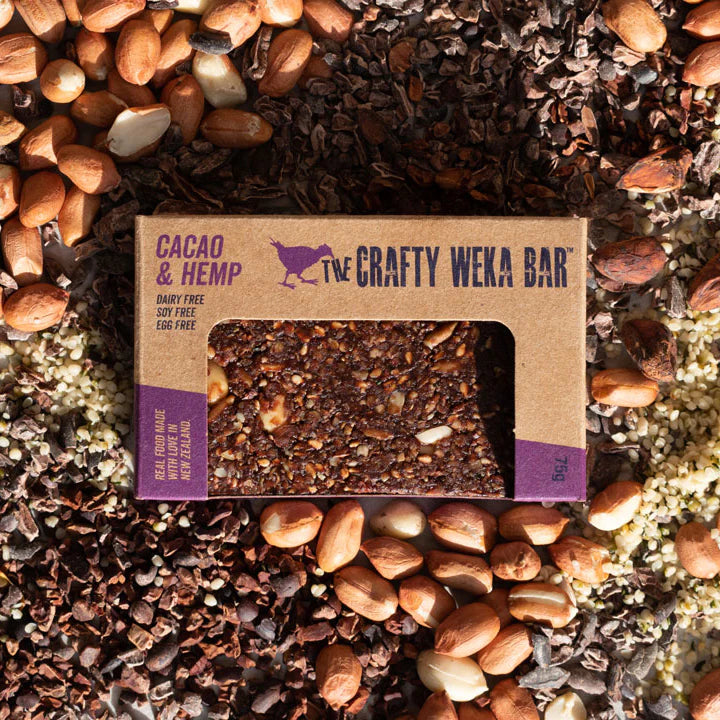 Crafty Weka - Cacao & Hemp - Bar (75g)