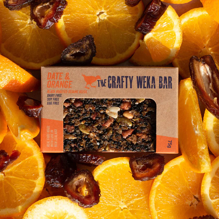 Crafty Weka - Date & Orange - Bar (75g)