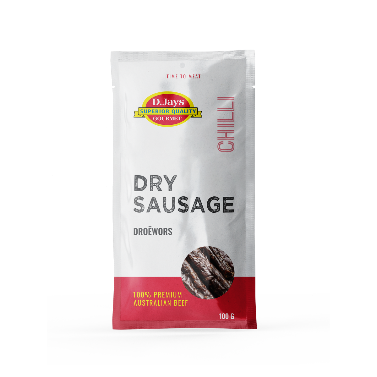 D.Jays Gourmet - Chilli Dry Sausage | Droewors (100g)