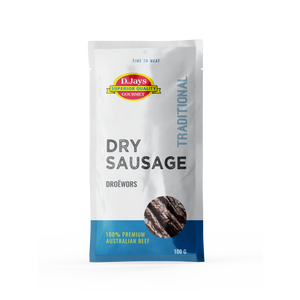 D.Jays Gourmet - Traditional Dry Sausage | Droewors (100g)