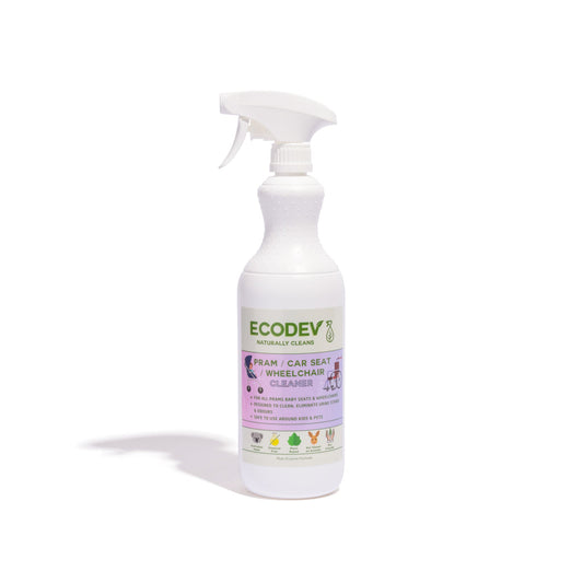Ecodev Pram, Car Seat & Wheel Chair Cleaner 750ml bottle