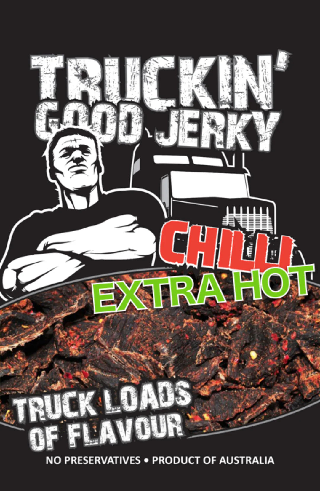 Truckin' Beef Jerky - Extra Hot