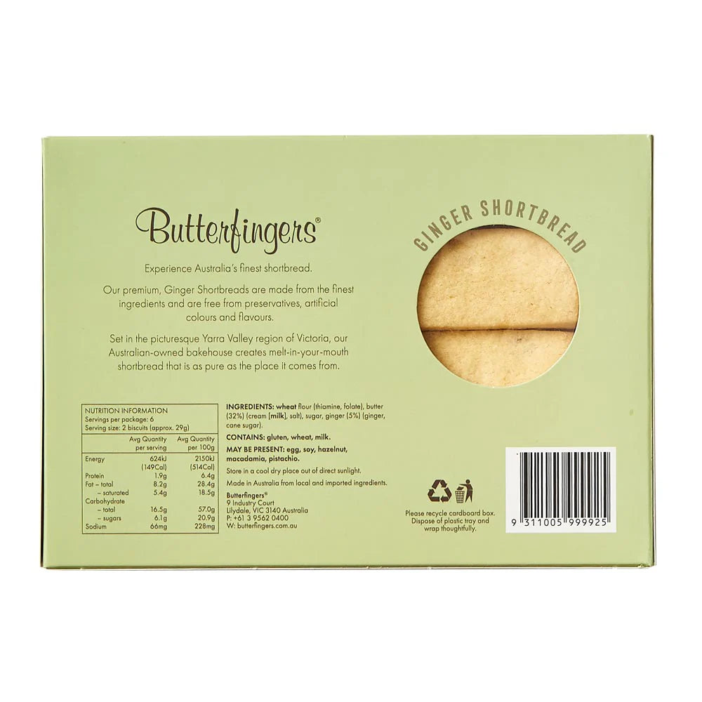 Butterfingers - Shortbread - Ginger (175g)