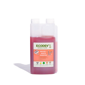 Ecodev - Grease-Waste Drain Digester 1 Litre Twin