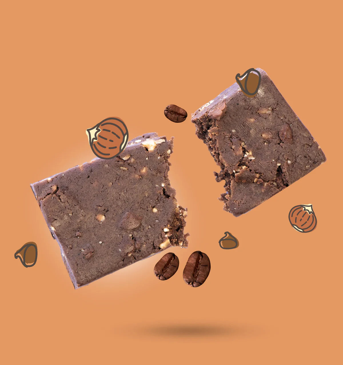 FodBods - Protein Bar - Hazelnut Mocha (50g)