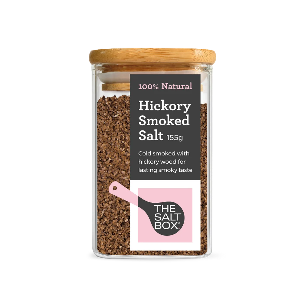 The Salt Box - Hickory Smoked Salt Jar (155g)