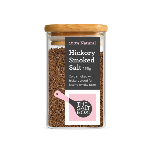 The Salt Box - Hickory Smoked Salt Jar (155g)