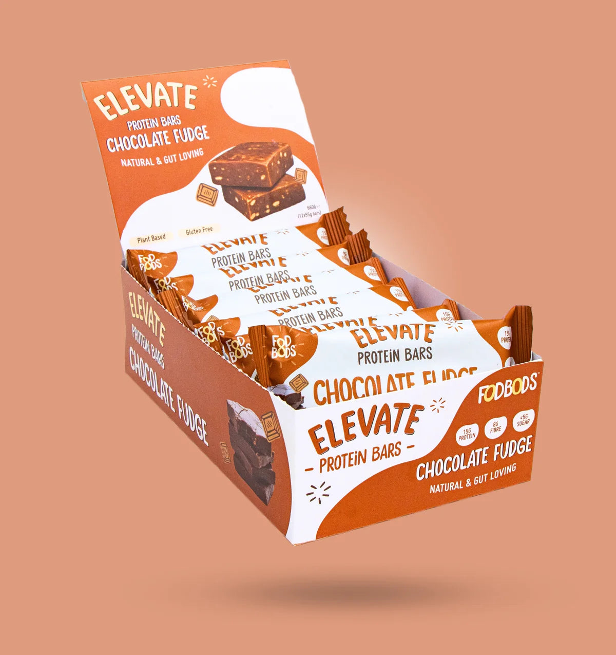 FodBods - Protein Bar - Chocolate Fudge (55g)