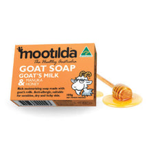 Load image into Gallery viewer, Mootilda - Goat Soap - Manuka Honey (100g)