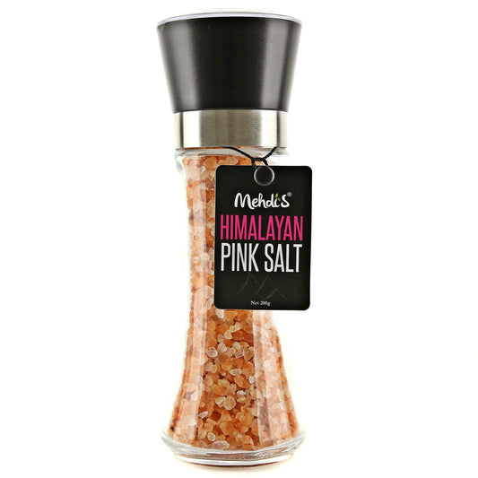 Mehdi's - Himalayan Pink Salt Grinder - Glass (200g)