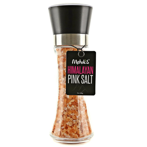 Mehdi's - Himalayan Pink Salt Grinder - Glass (200g)