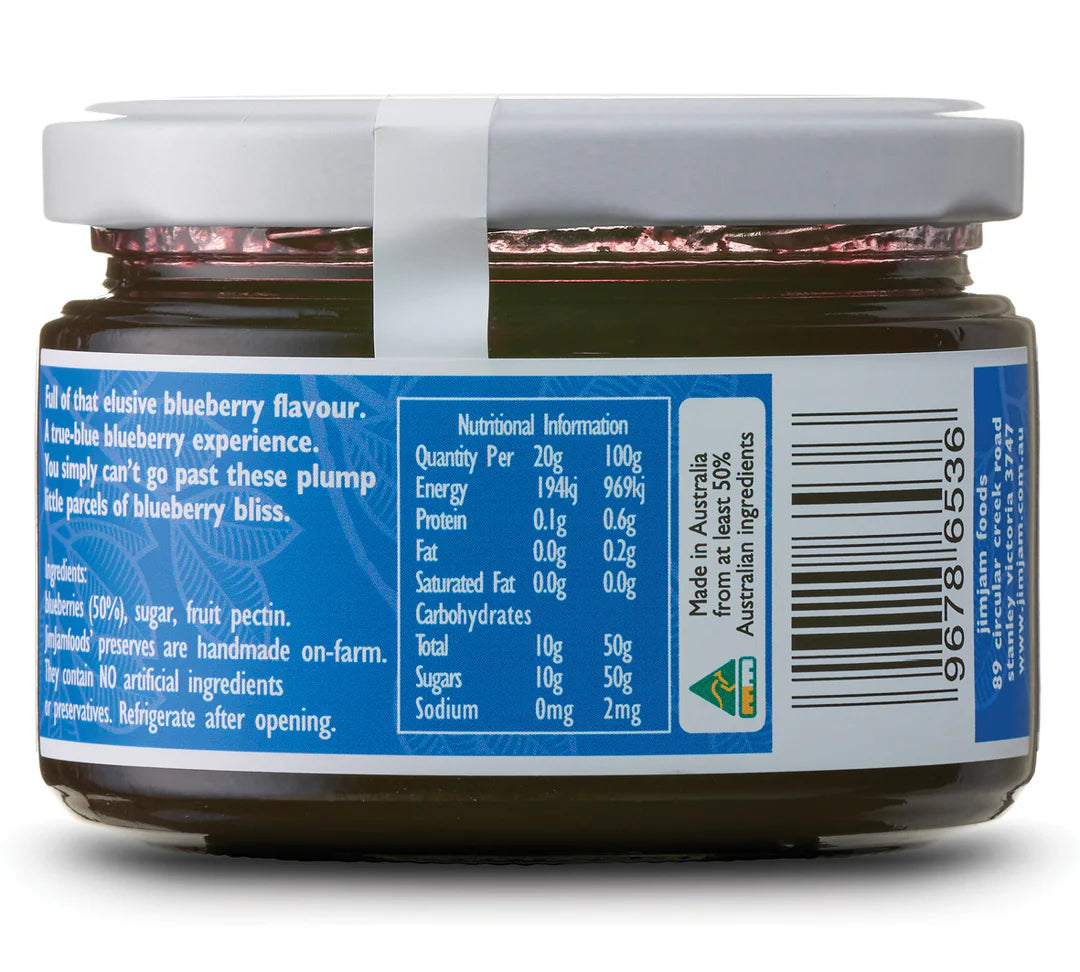 JimJam - Jam - Blueberry (300g)