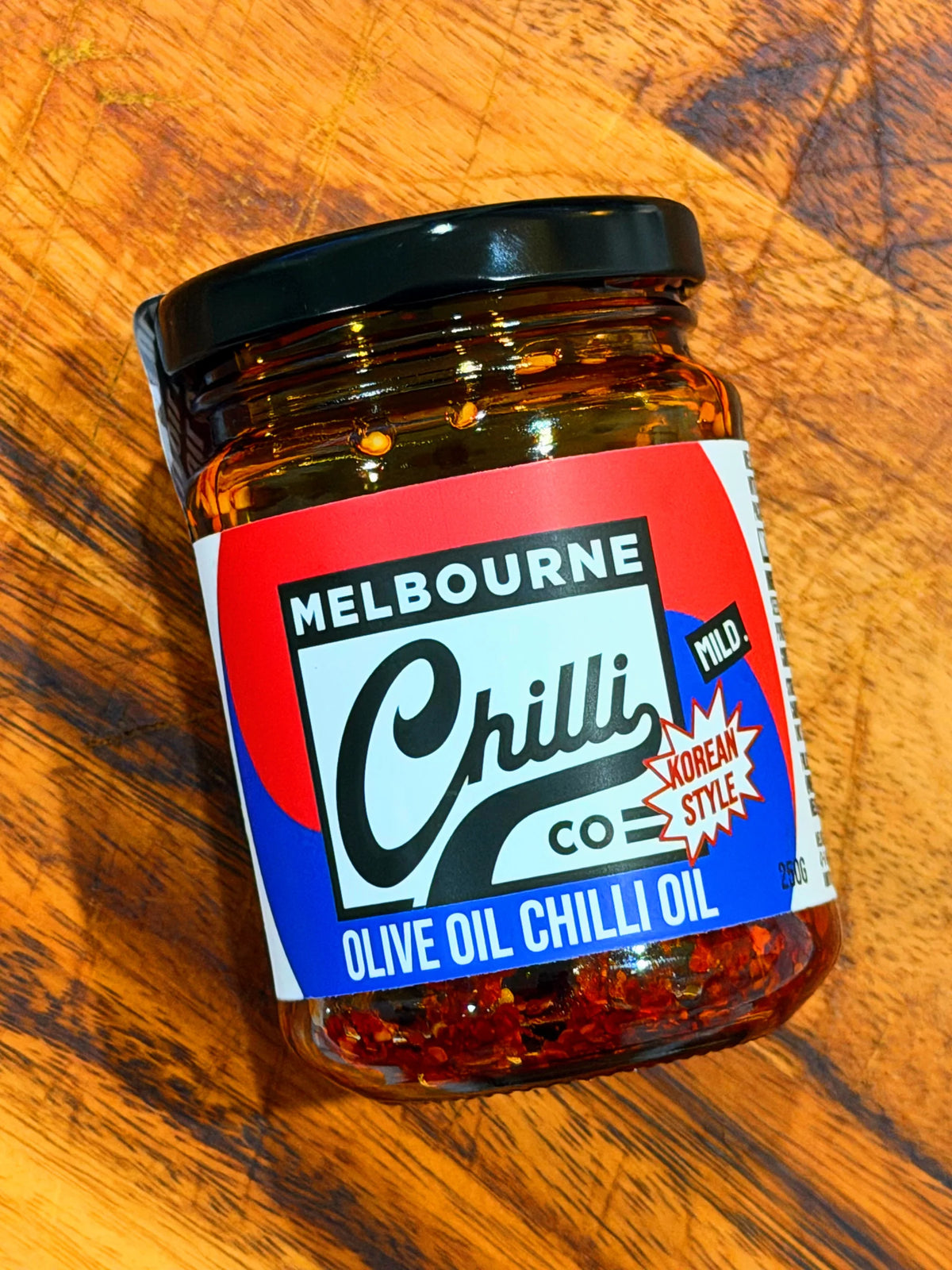 Melbourne Chilli Co. - Korean Chilli Oil - Mild (250ml)