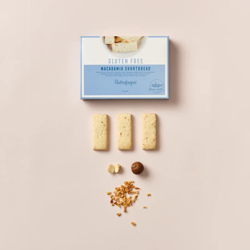 Butterfingers - Shortbread - Macadamia Gluten Free (175g)