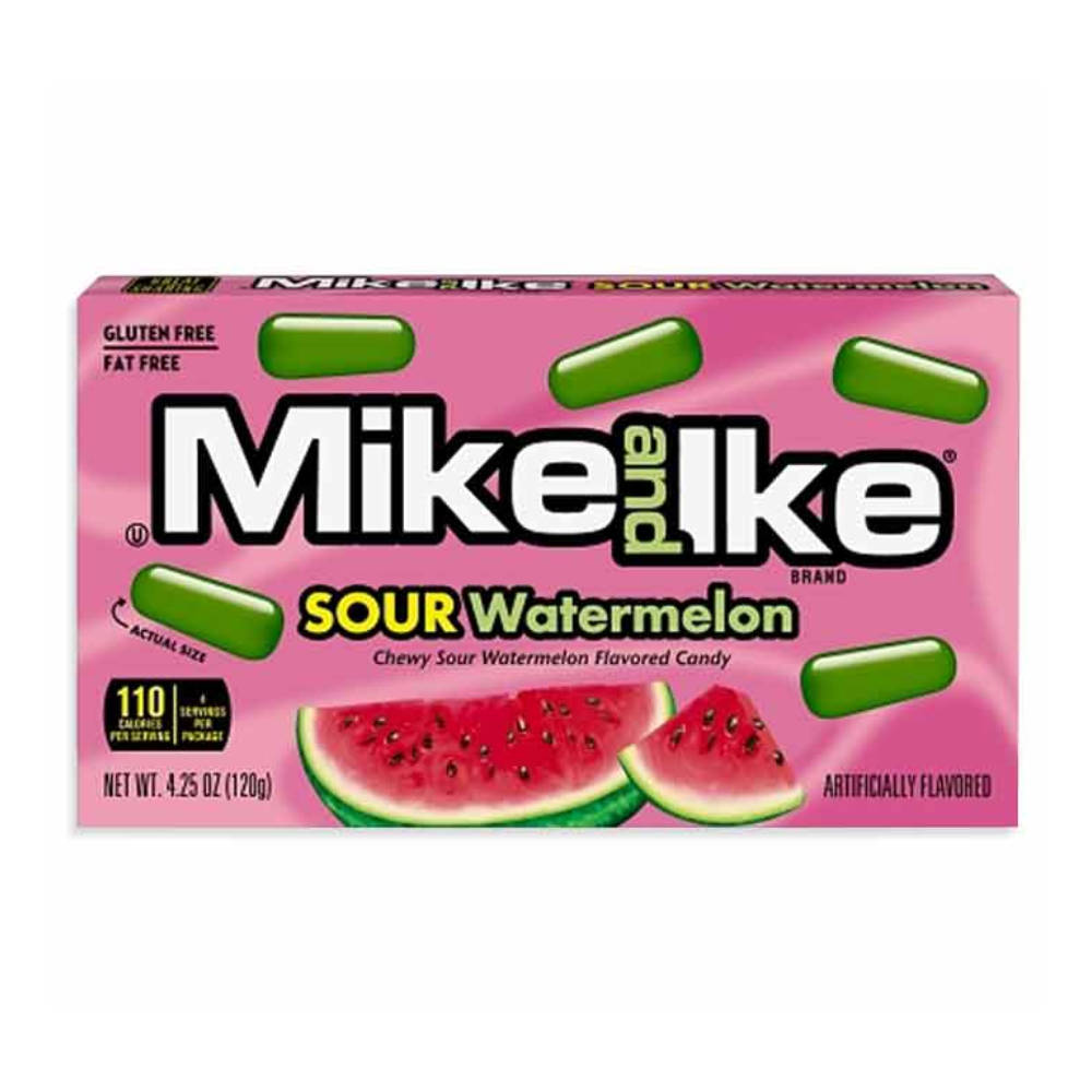 Mike & Ike - Sour Watermelon (120g)