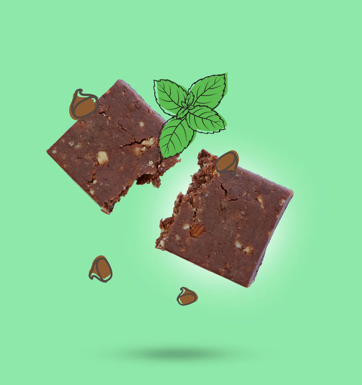 FodBods - Protein Bar - Mint Chocolate (30g)