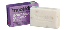 Load image into Gallery viewer, Mootilda - Goat Soap - Essential Lavender (100g)