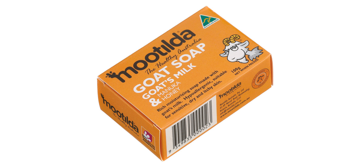 Mootilda - Goat Soap - Manuka Honey (100g)