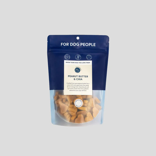 K9 Katering - Biscuits - Peanut Butter & Chia Biscuits (150g)
