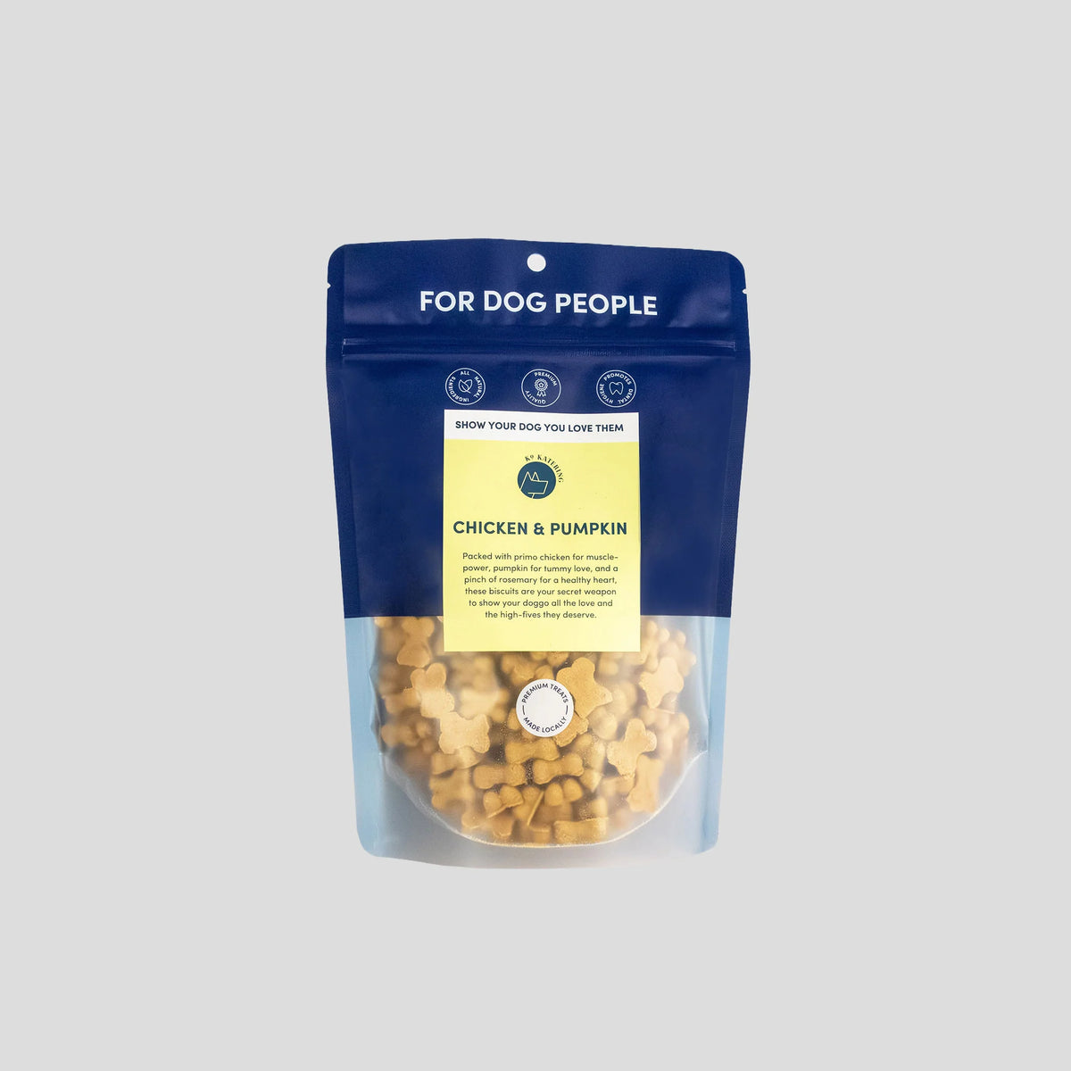 K9 Katering - Biscuits - Chicken & Pumpkin (150g)