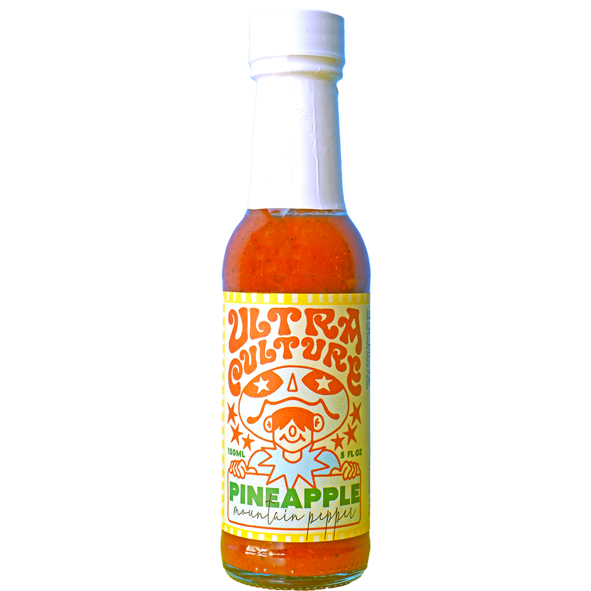 Ultra Culture - Hot Sauce - Pineapple Mountain Pepper (150ml)