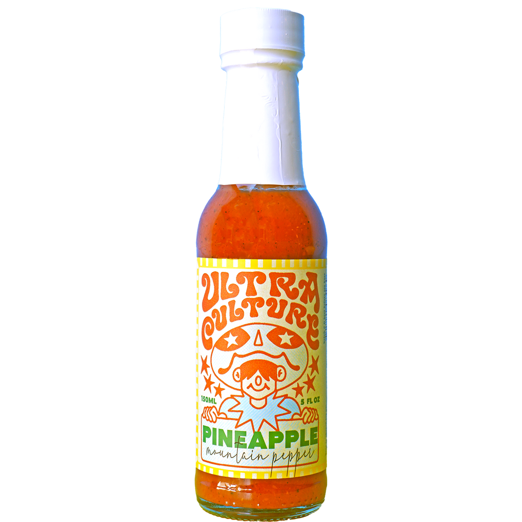 Ultra Culture - Hot Sauce - Pineapple Mountain Pepper (150ml)