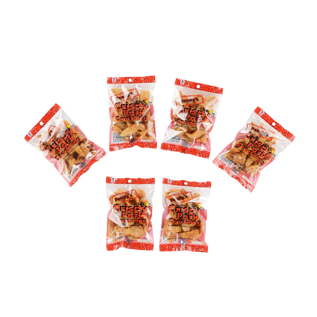 Penny's - Pork Crackling - Chilli (35g)