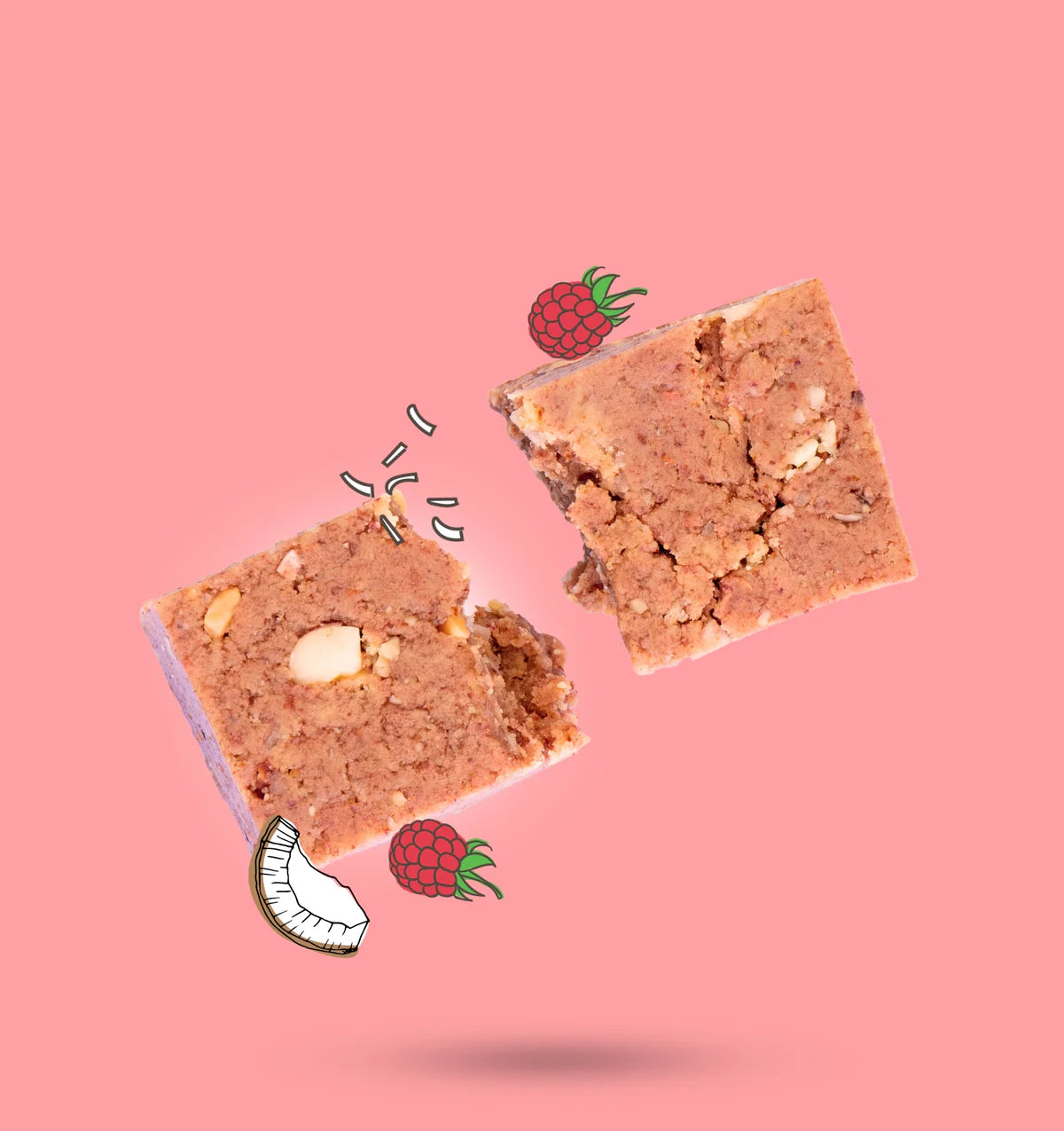 FodBods - Protein Bar - Raspberry Coconut (30g)