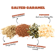 Load image into Gallery viewer, KOJA - Salted Caramel Wholegrain Popcorn Bars (110g)