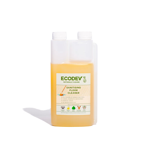Ecodev - Sanitising Floor Cleaner Twin (1 Litre)