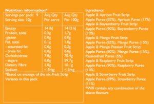 Annies - Fruit Strips (90g)