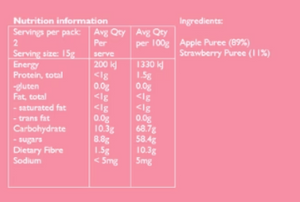 Annies - Fruit Bar - Apple & Strawberry, 36 Pack (20g)