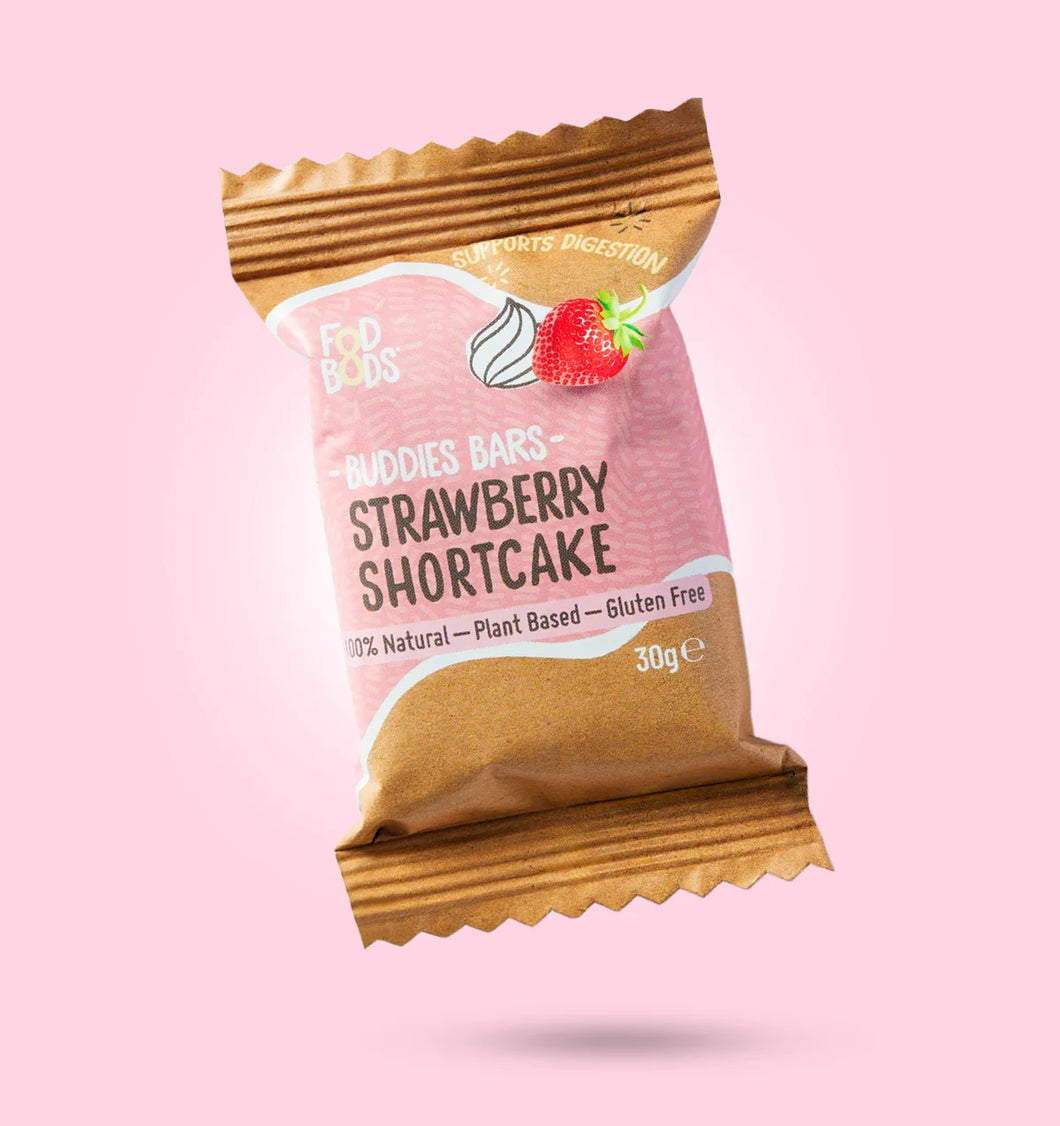 FodBods - Buddies Bar - Strawberry Shortcake (30g)