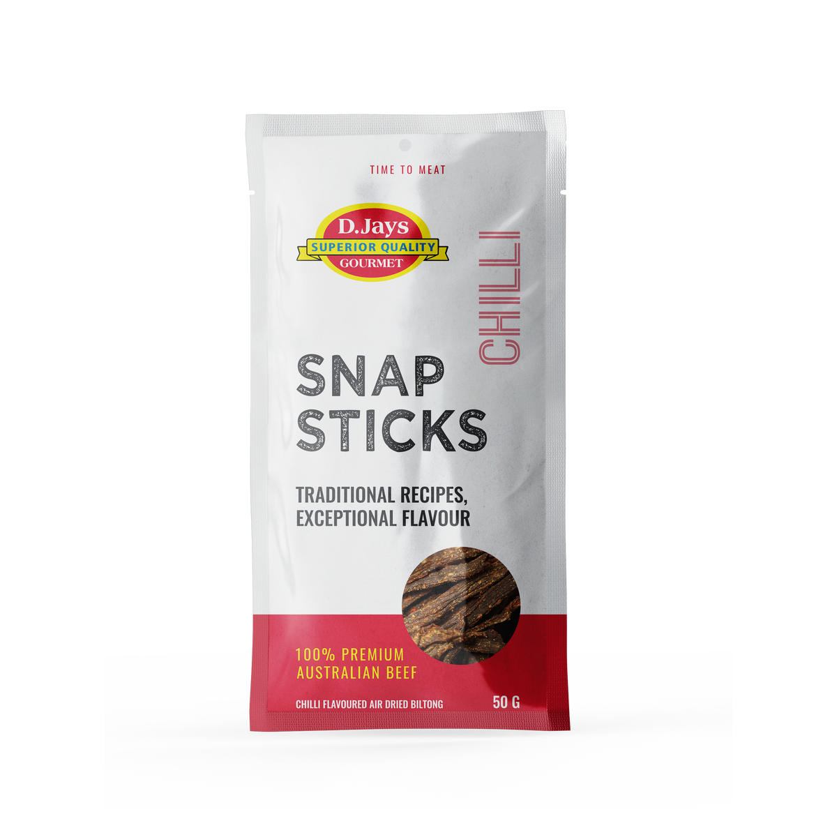 D.Jays Gourmet - Chilli Snap Sticks (50g)