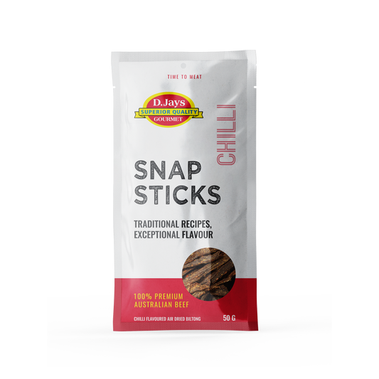 D.Jays Gourmet - Chilli Snap Sticks (50g)
