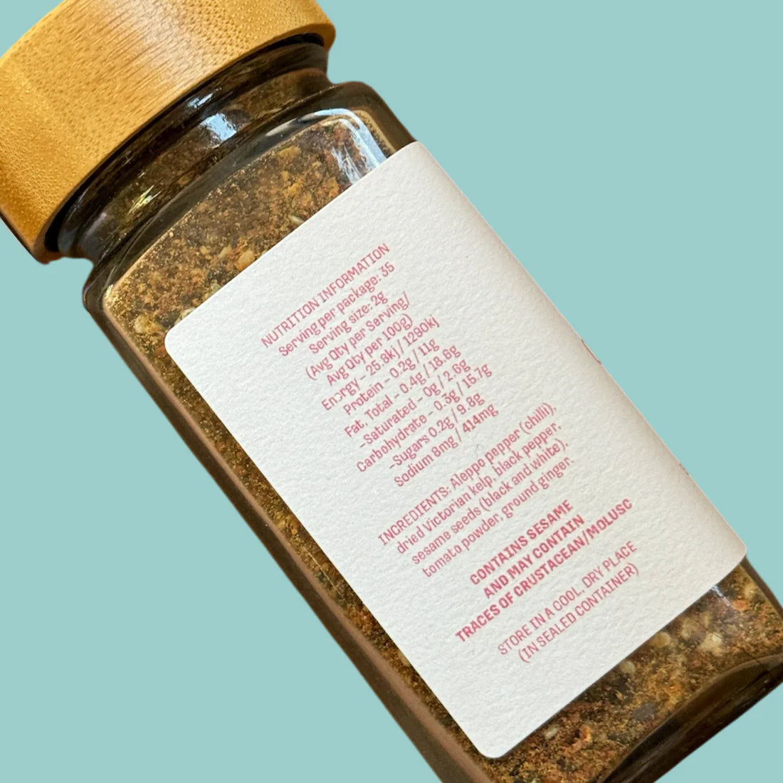 Southern Seagreens - Chilli Kelp | Australian Spicy Seaweed Seasoning (70g)