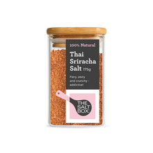 Load image into Gallery viewer, The Salt Box - Thai Sriracha Salt Jar (175g)