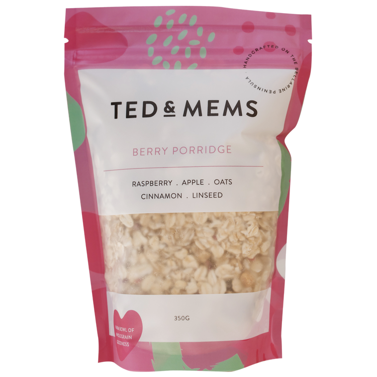 Ted & Mems - Porridge - Berry