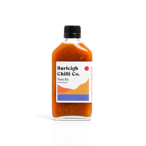 Burleigh Chilli Co. - Twin Fin | Mango, Orange, Cayenne & Birds Eye (200ml)