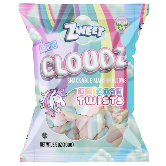 ZWEET - Cloudz Marshmallow - Unicorn Twists (100g)